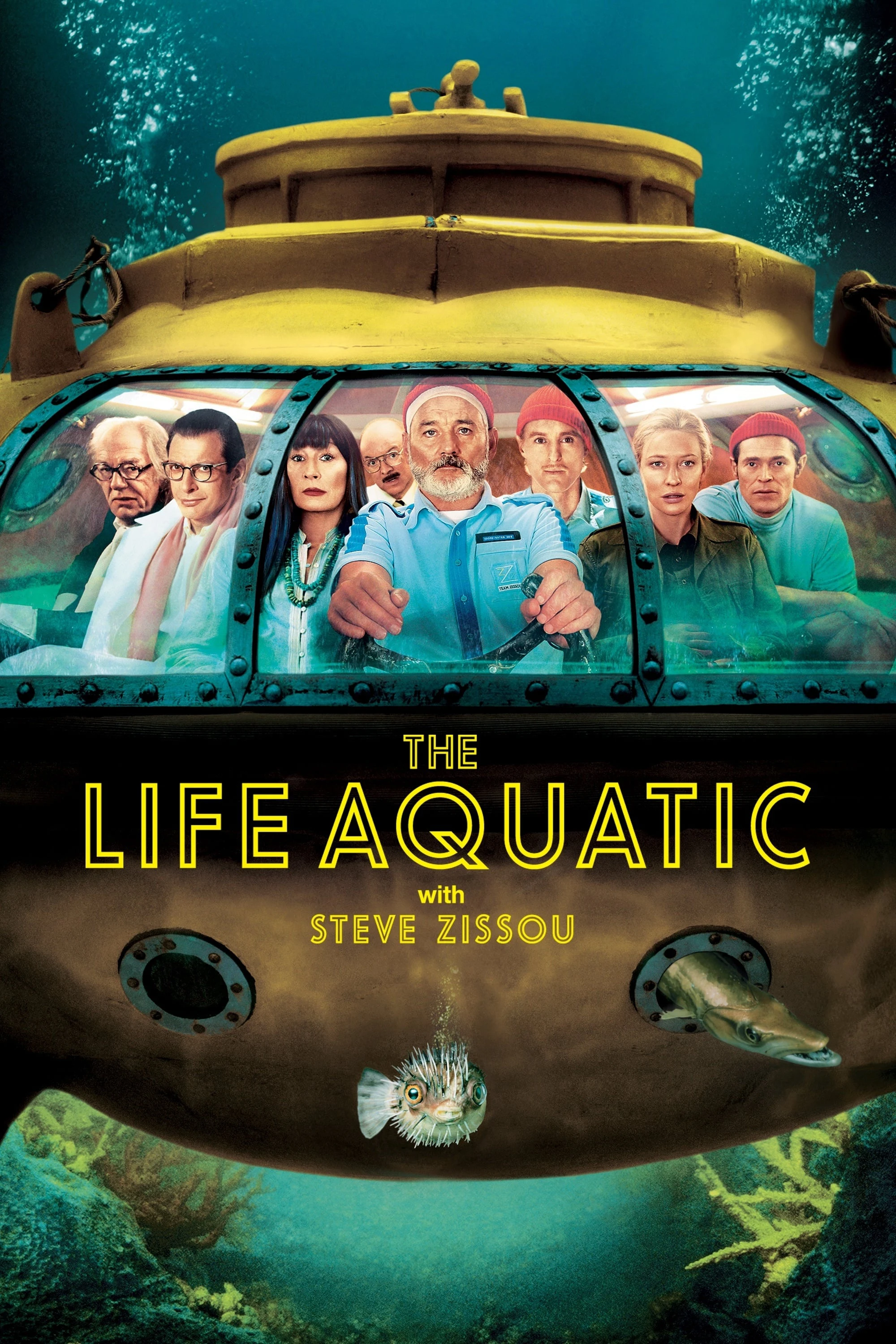 Cá Mập Đốm Huyền Thoại | The Life Aquatic with Steve Zissou (2004)