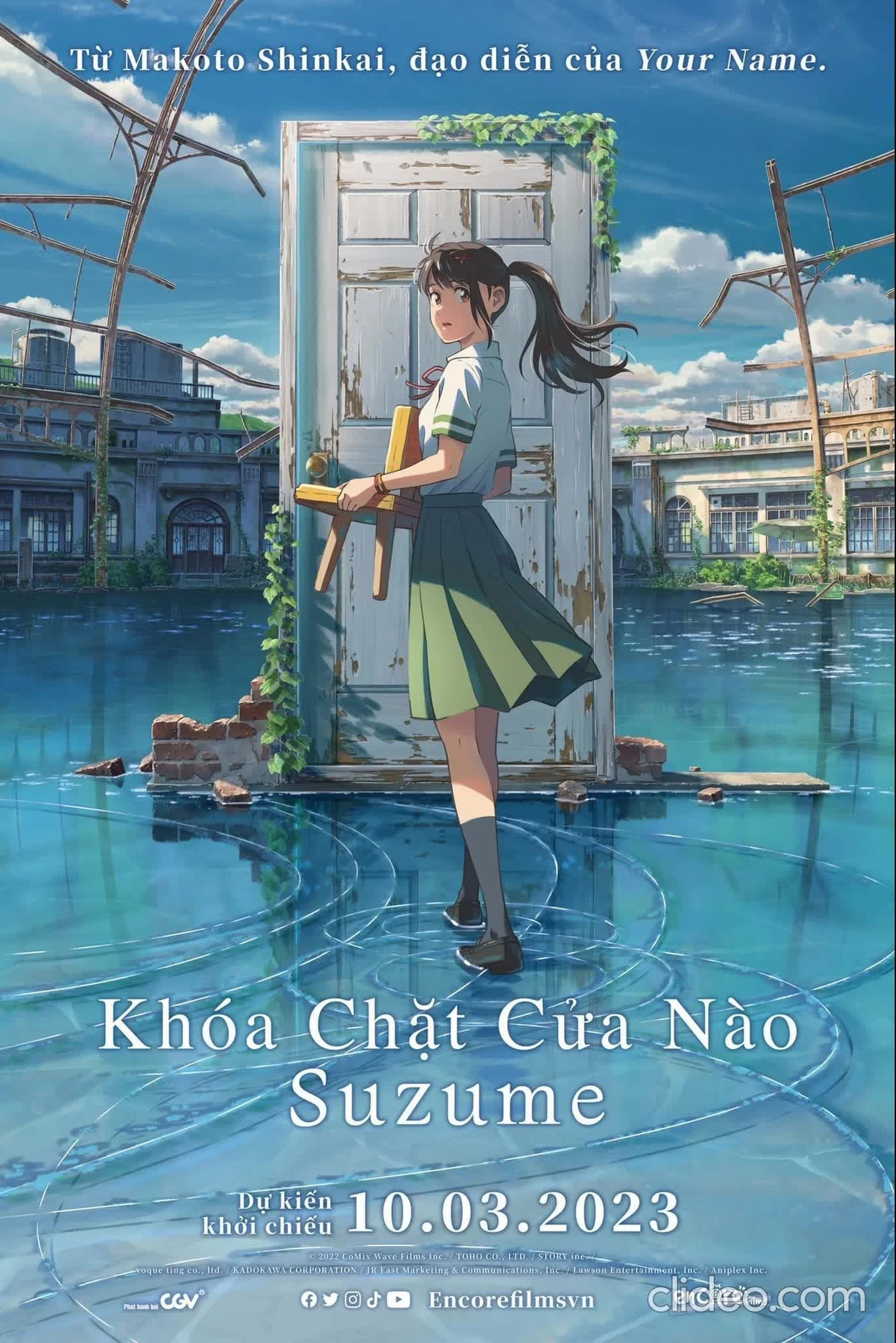 Khóa Chặt Cửa Nào Suzume | Suzume (2022)