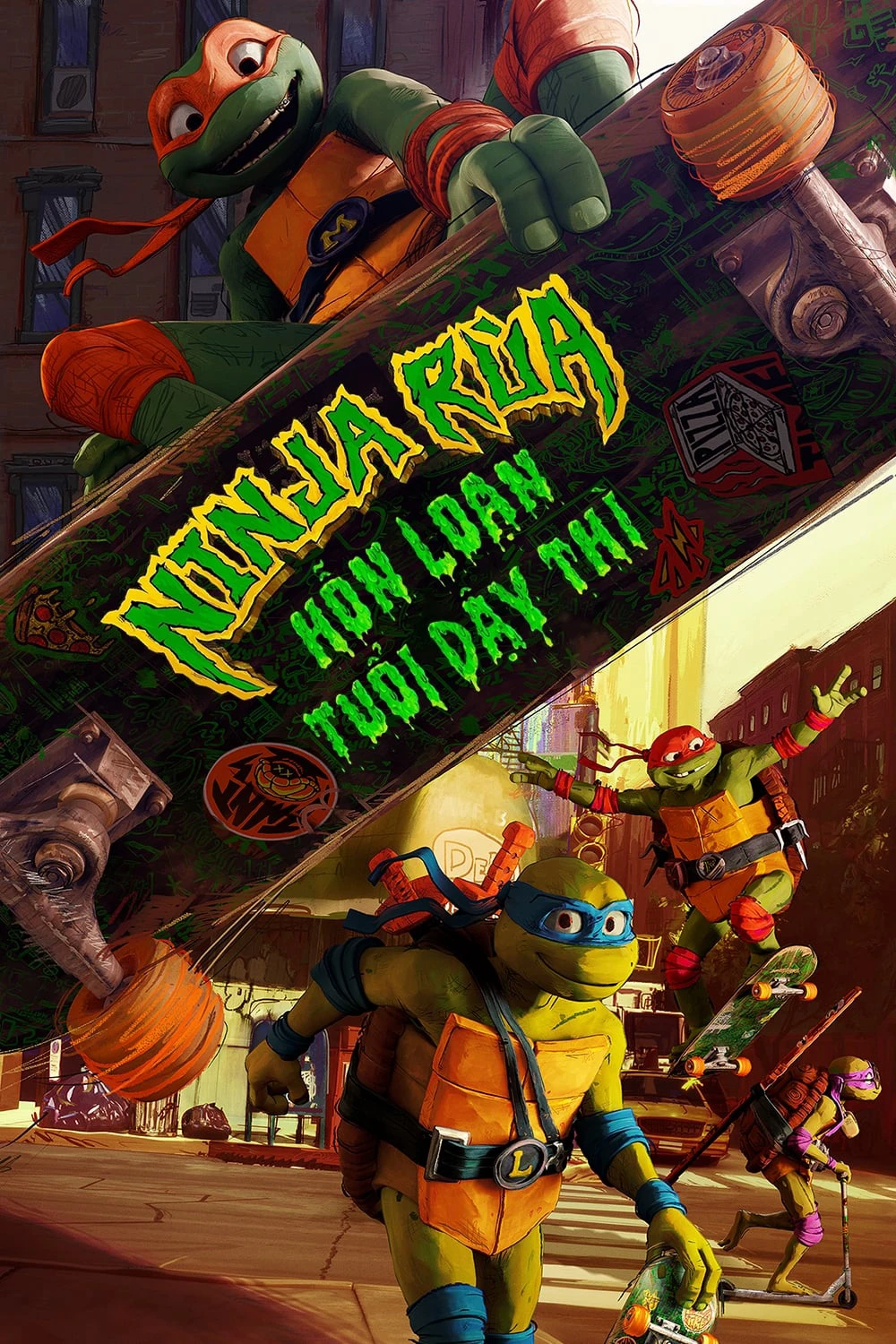 Ninja Rùa: Hỗn Loạn Tuổi Dậy Thì | Teenage Mutant Ninja Turtles: Mutant Mayhem (2023)